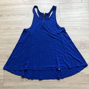 American Eagle Racerback zip back tank